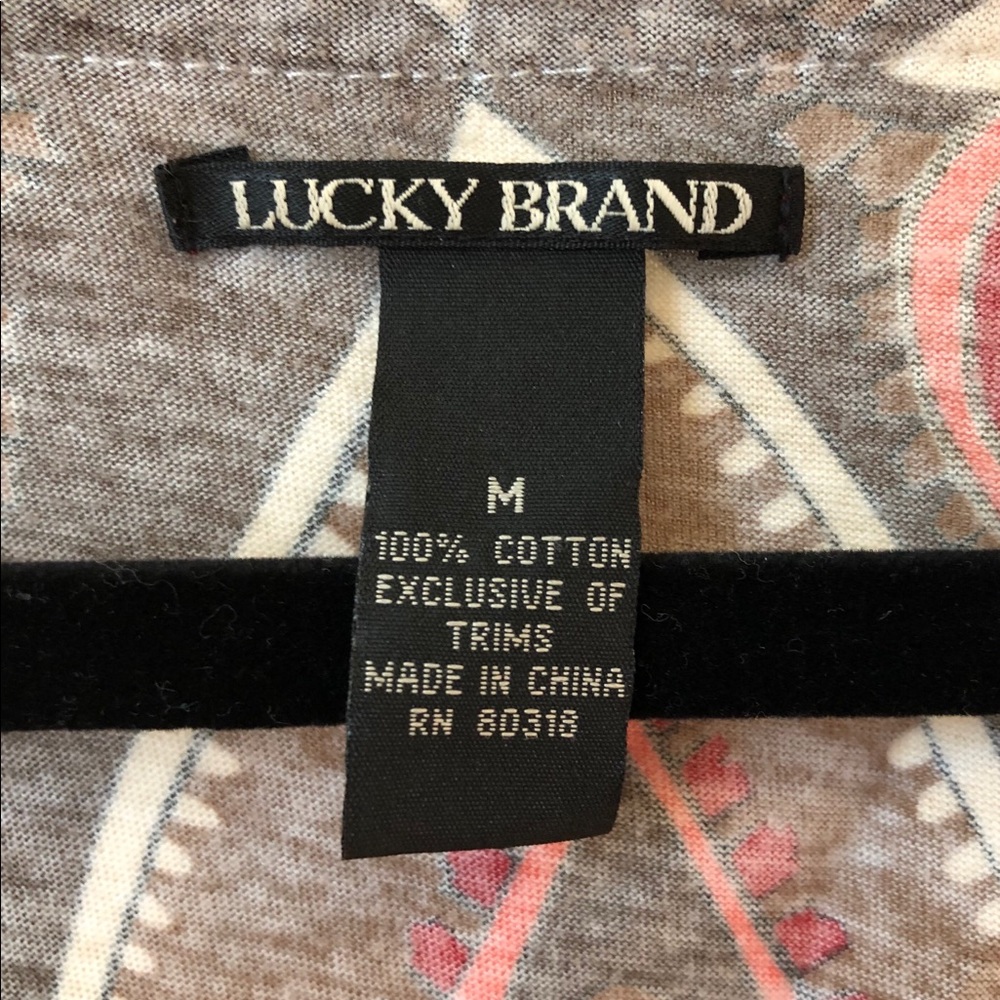 Lucky Brand with cute patterns GREAT CONDITION!! - Picture 2 of 4
